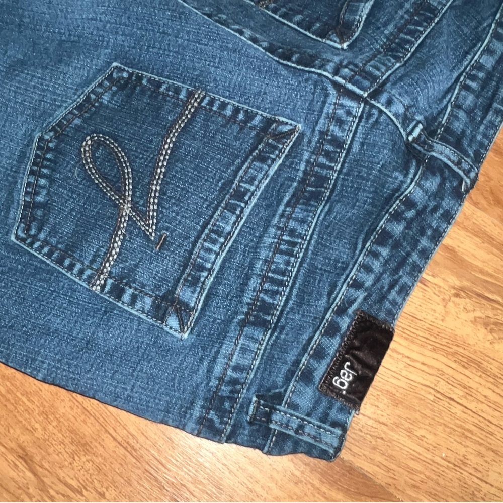 2 pairs JAG Jeans - White and Blue Denim Straight/Wide Leg - Size 10 - Picture 6 of 10